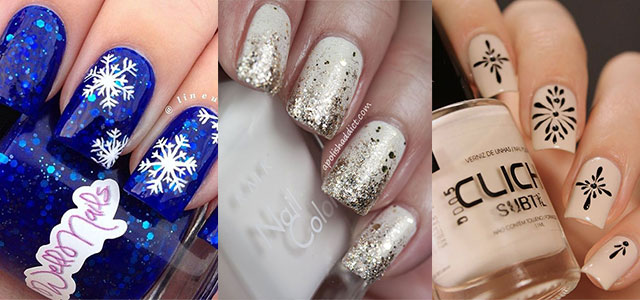 Three Amazing Winter Nail Art Designs