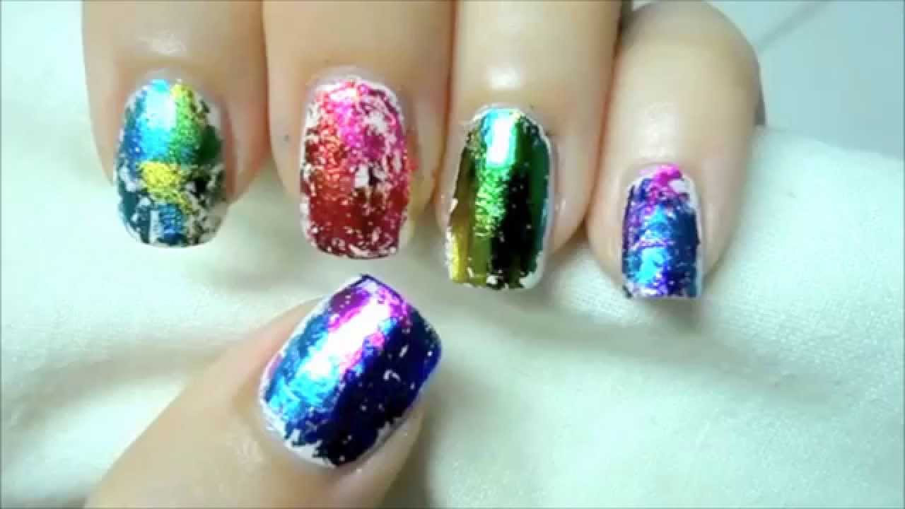 7. Holographic Nail Art - wide 4