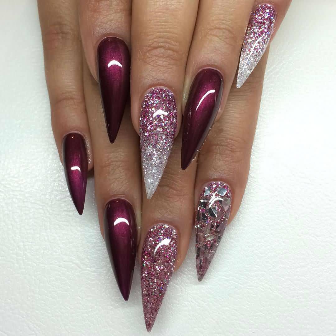 Best 23 Stiletto Nail Ideas – Home, Family, Style and Art Ideas