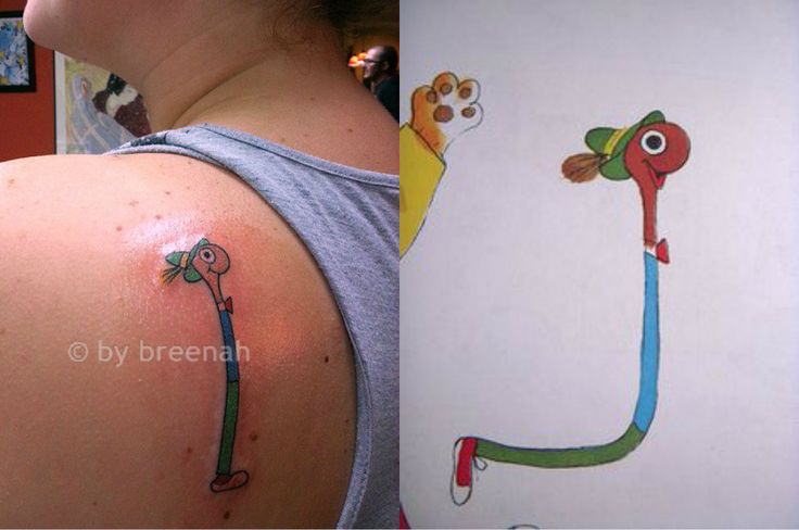 25+ Worm Tattoo Designs