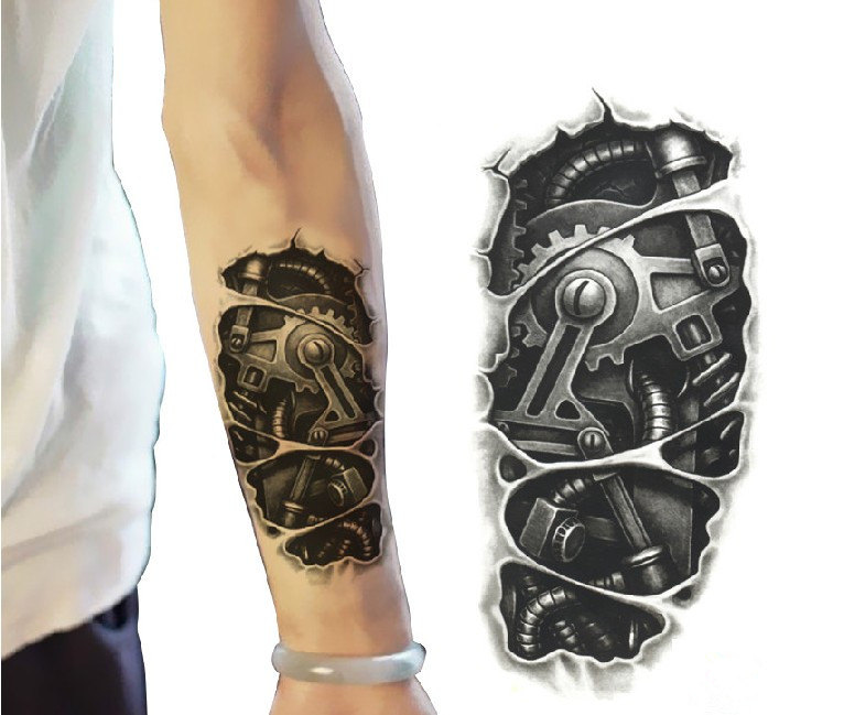 24+ Mechanical Tattoo Designs
