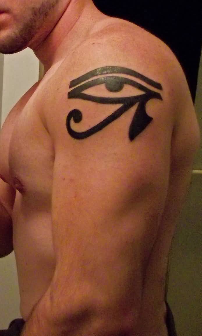 15+ Shoulder Horus Eye Tattoos