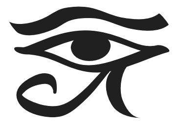 Nice Horus Eye Tattoo Sample