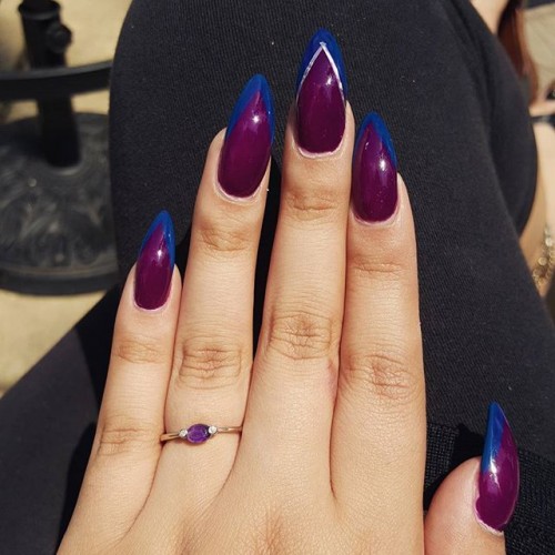 Featured image of post Blue And Purple Nail Ideas / To paint your nails is to show off your imagination for your manicure.