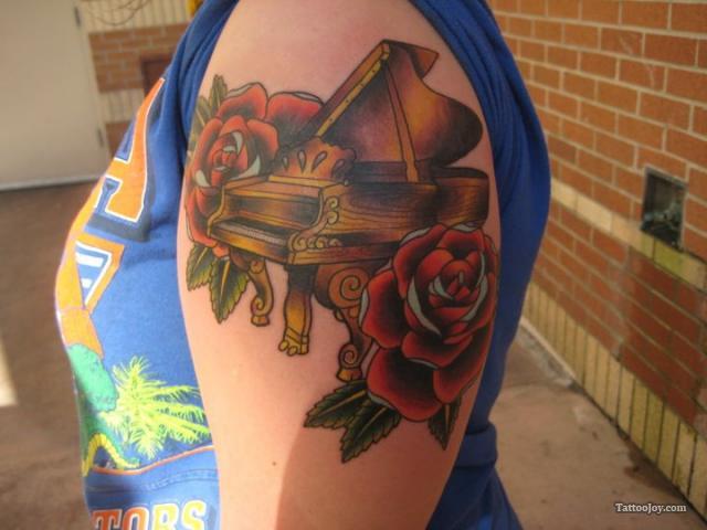 17+ Awesome Grand Piano Tattoos