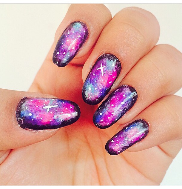 51 Most Stylish Galaxy Nail Art Design Ideas For Teen Girls