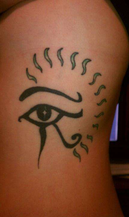 Very Nice Horus Eye Tattoo