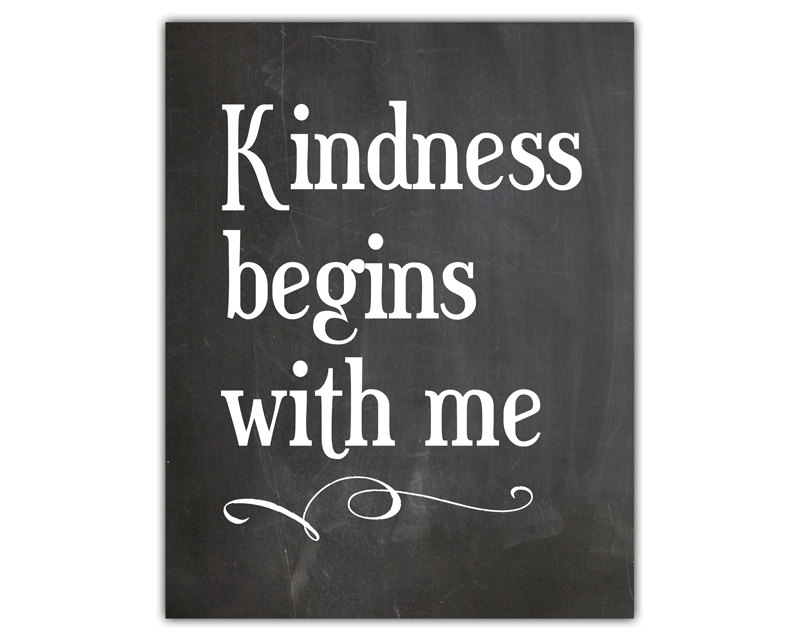 kindness begins with me