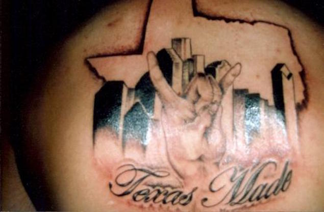 Awesome Texas Made Tattoo