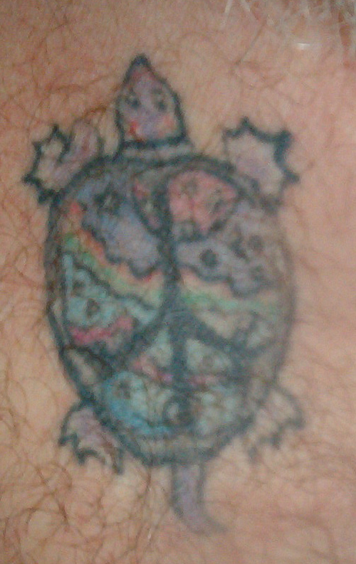Awful Tortoise Tattoo