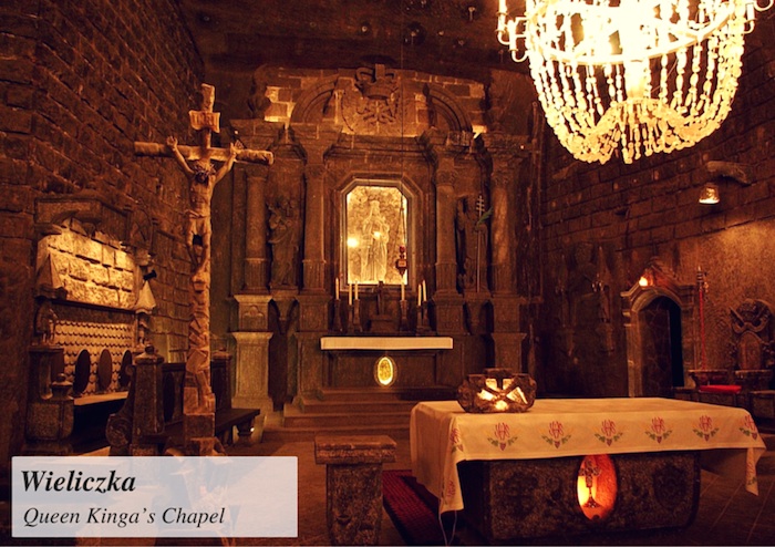 Inside View Of Queen Kinga's Chapel In Wieliczka, Poland
