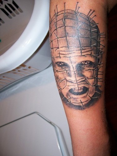 Nice Pinhead Tattoo