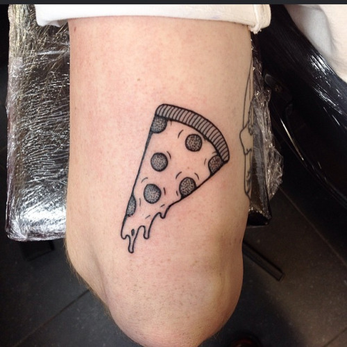 Nice Slice Of Pizza Tattoo