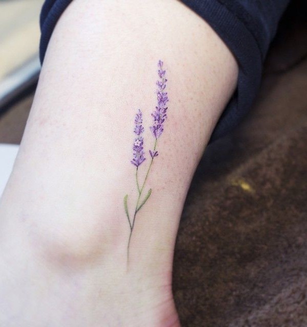 Simple Small Plant Tattoo