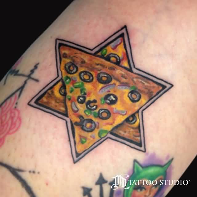 Star Pizza Tattoo