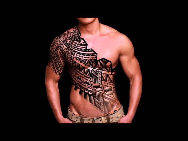 Superb Tribal Samoan Tattoo For Men