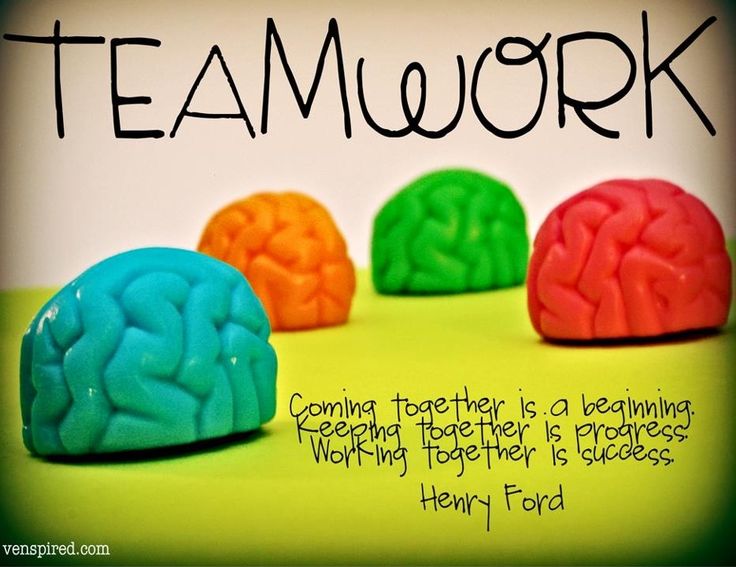 Teamwork: Coming Together Is A Beginning. Keeping Together Is Progress Working Together Is Success. - Henry Ford