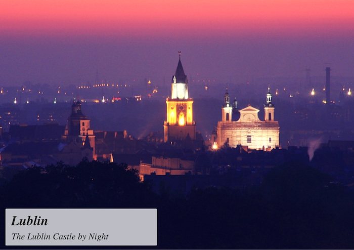 The Lublin Castle By Night In Poland