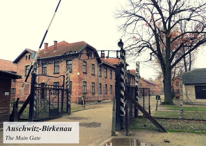 The Main Gate Of Auschwitz Birkenau In Poland