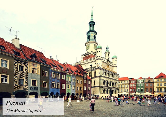 The Market Square Of Poznan In Poland
