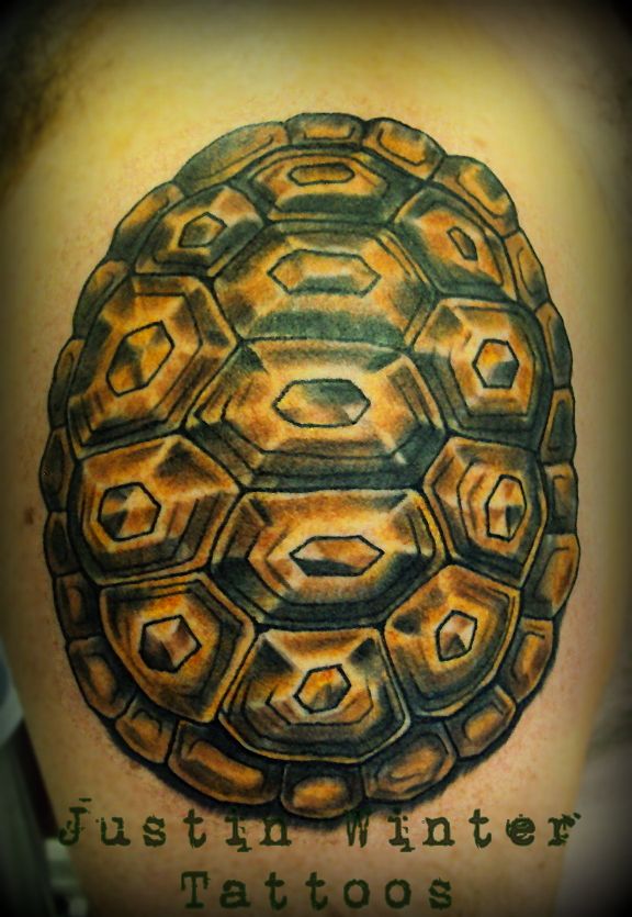 Traditional Tortoise Shell Tattoo
