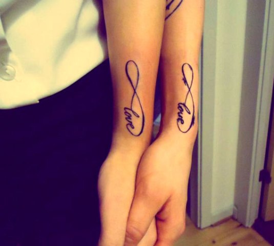 40+ Love Tattoos On Wrists