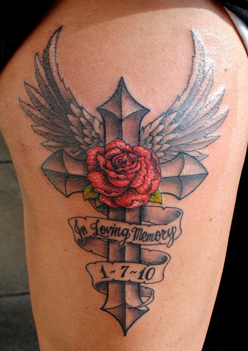 Amazing Memorial Mom Tattoo