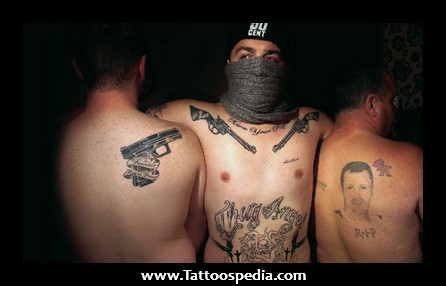 Awful Gangsta Tattoos For Men