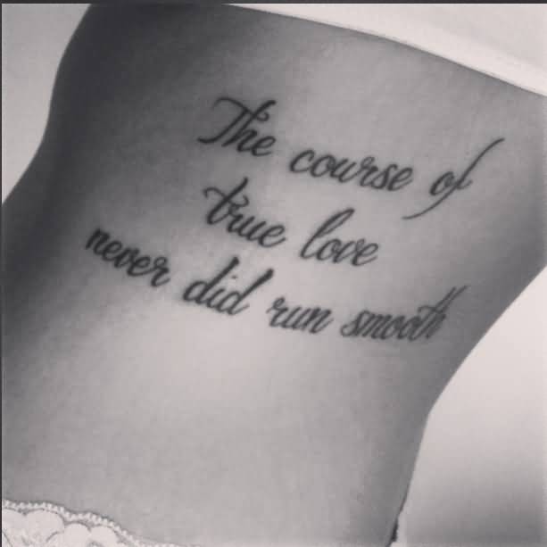 52+ Love Quotes Tattoos