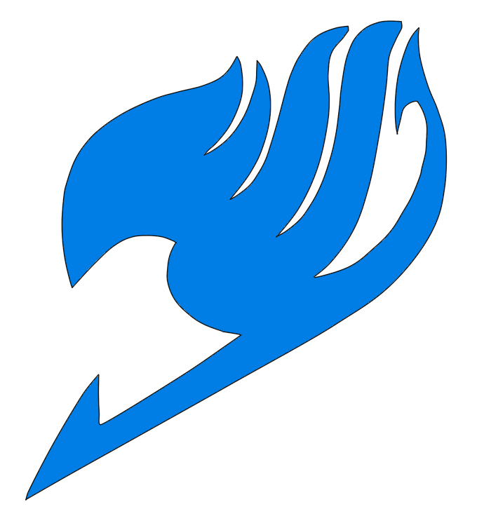 Blue Fairy Tail Logo Tattoo Design By Grimmjow610