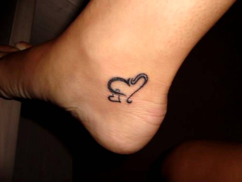 Cool Love Heart Tattoo