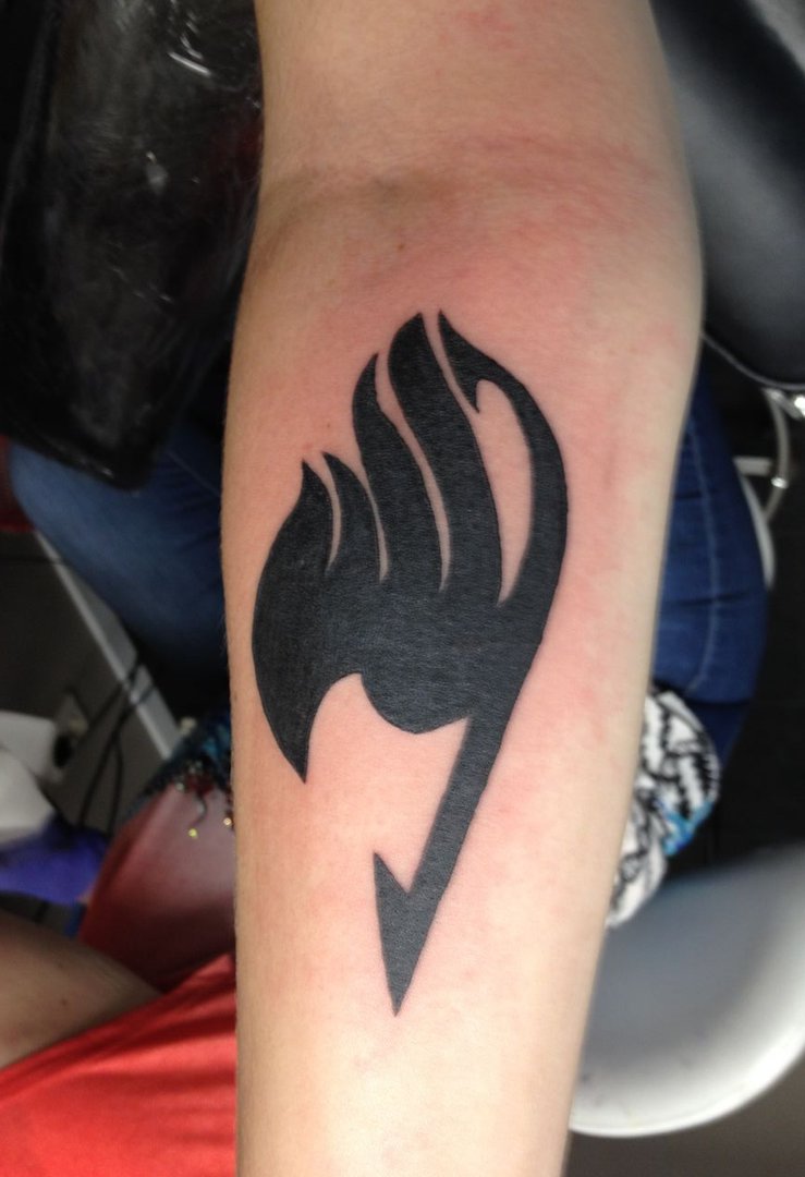 Fairy Tail Symbol Tattoo On Forearm By StarFlucks
