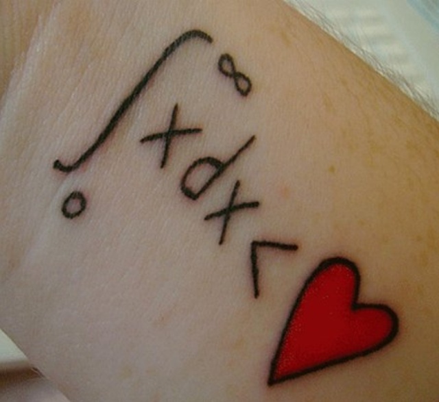Formula Love Tattoo On Arm