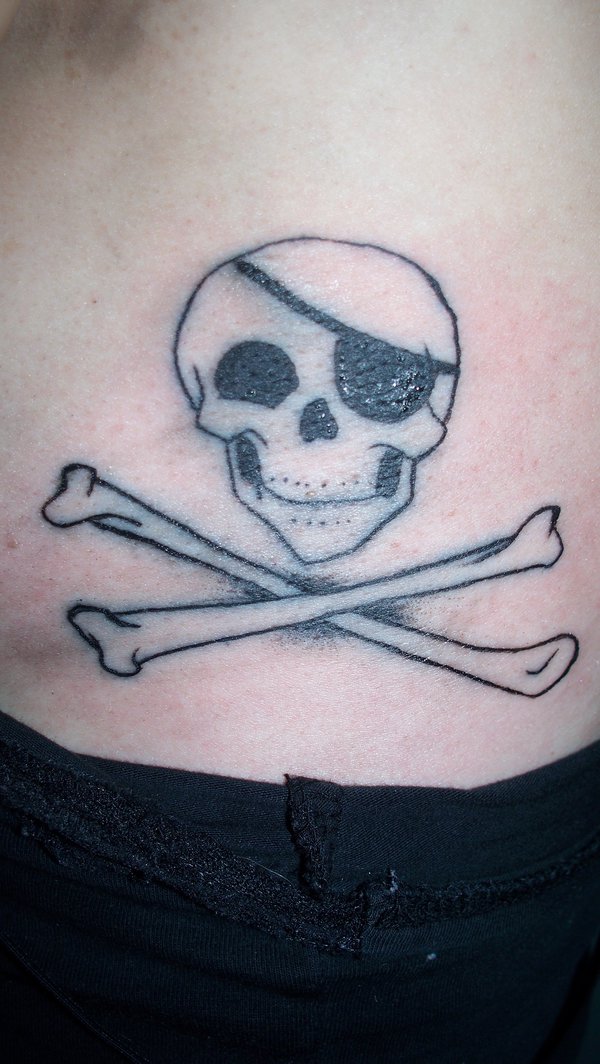 Jolly Roger Pirate Tattoo By XEDG3x