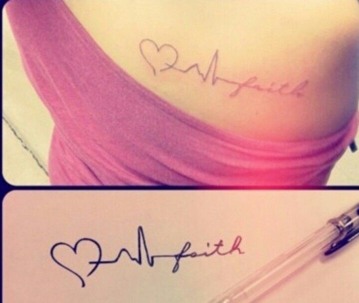 Love Life Faith Tattoo