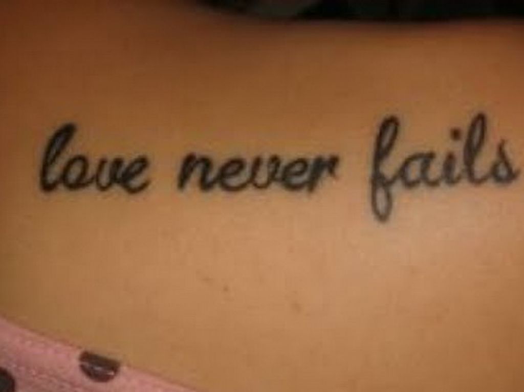 Love Quote Tattoo For True Lover