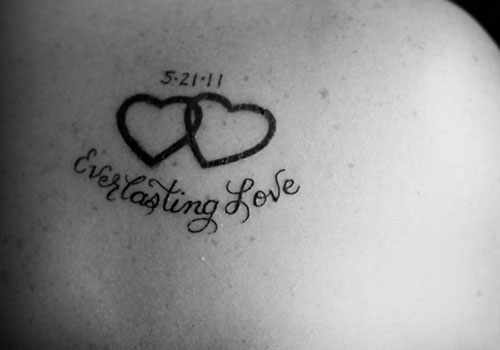 Memorable Love Hearts Tattoo