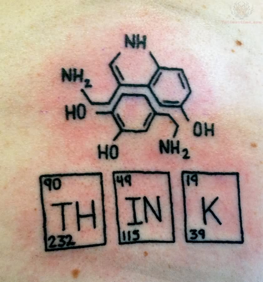 Molecule Formula Equation Tattoo