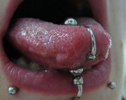Oral Tongue Piercings For Girls