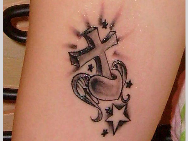 Precious Faith Hope Love Tattoo