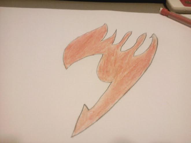 Red Fairy Tail Tattoo Drawing By Cats12812
