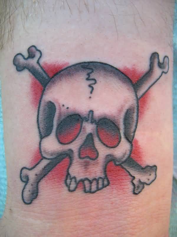 Traditional Jolly Roger Tattoo