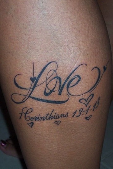 Wonderful Memorial Love Tattoo