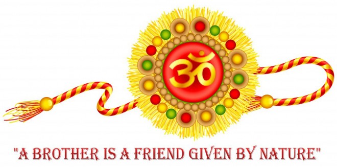 A Brother Is A friend Given By Nature Happy Raksha Bandhan