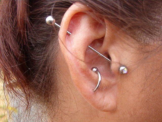 Anti Tragus And Ear Project Piercing