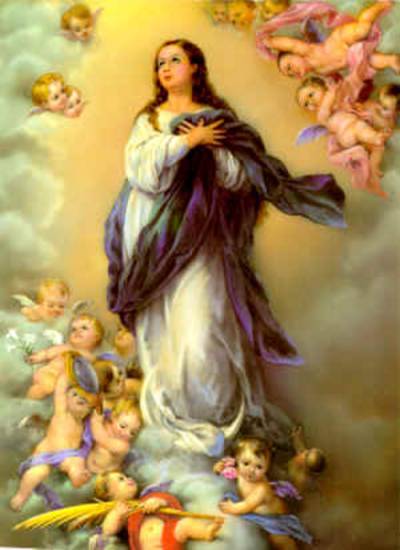 Assumption Of Mother Mary In To Heaven