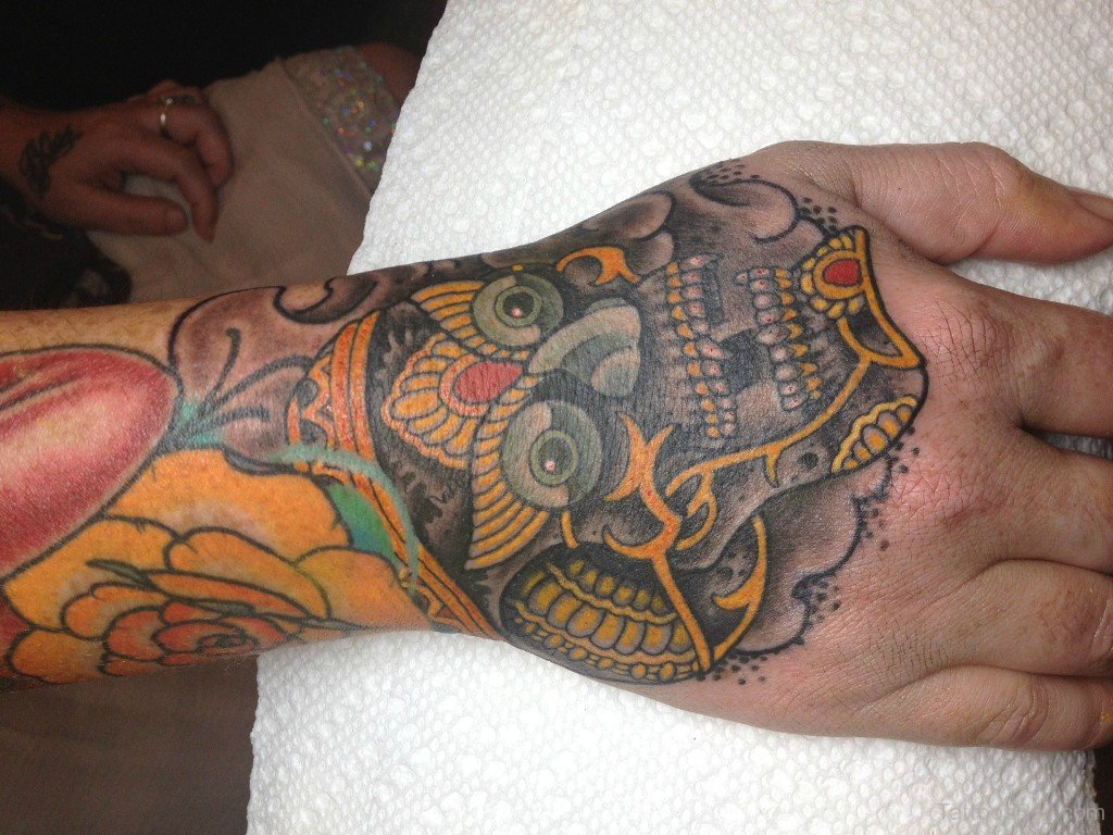 Awesome Tibetan Tattoo On Arm