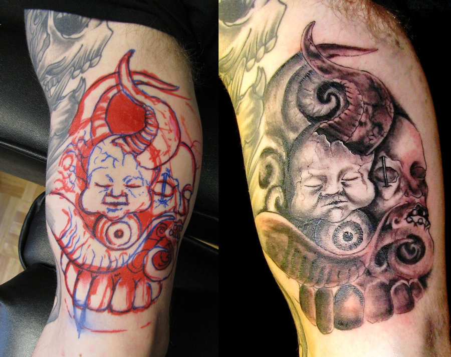Birth Of Satan Tattoo By Dmtattoo