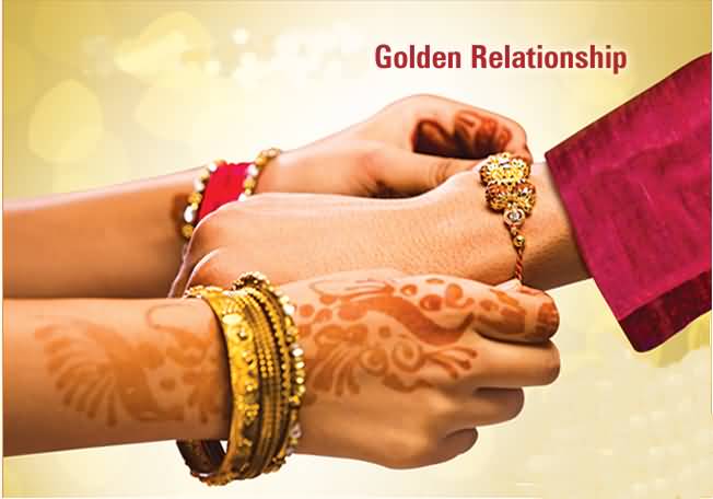 Brother And Sister Golden Relationship Happy Raksha Bandhan