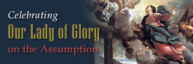Celebrating Our Lady Of Glory On The Assumption Facebook Cover Picture